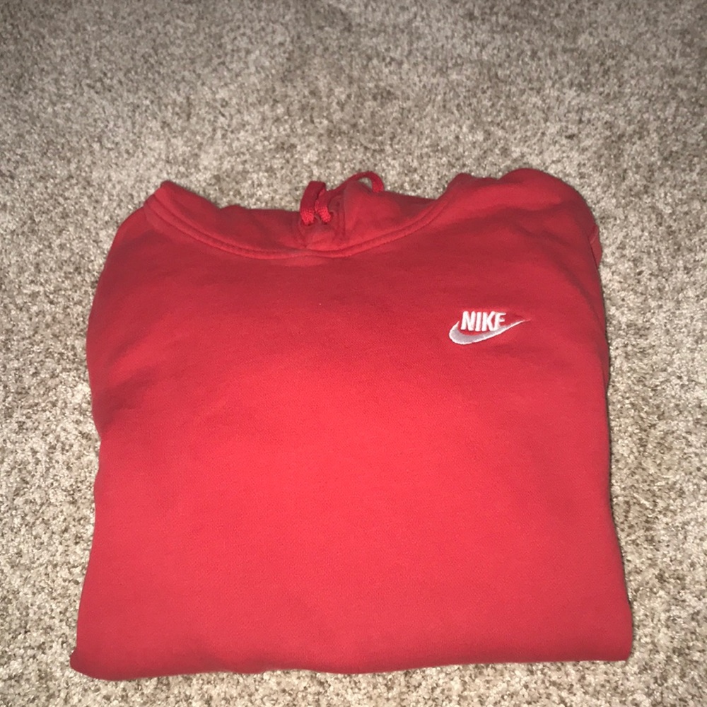 very lightly used plain nike hoodie